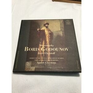 Moussorgsky Boris Godounov Boris Christoff AngelRecords 3633 D/L Vinyl Box Set 4